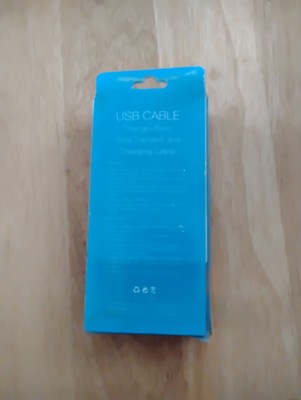 Reiko 3.3 Ft PVC Material USB 2.0 Data Cable High Speed Commercial Grade