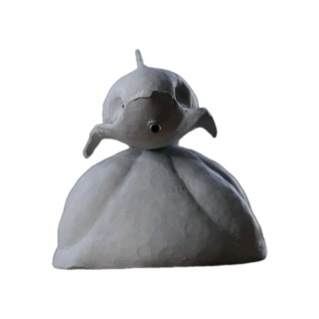 Vintage Pot Metal Dolphin Sculpture Statue/Garden Hose Water System Built In