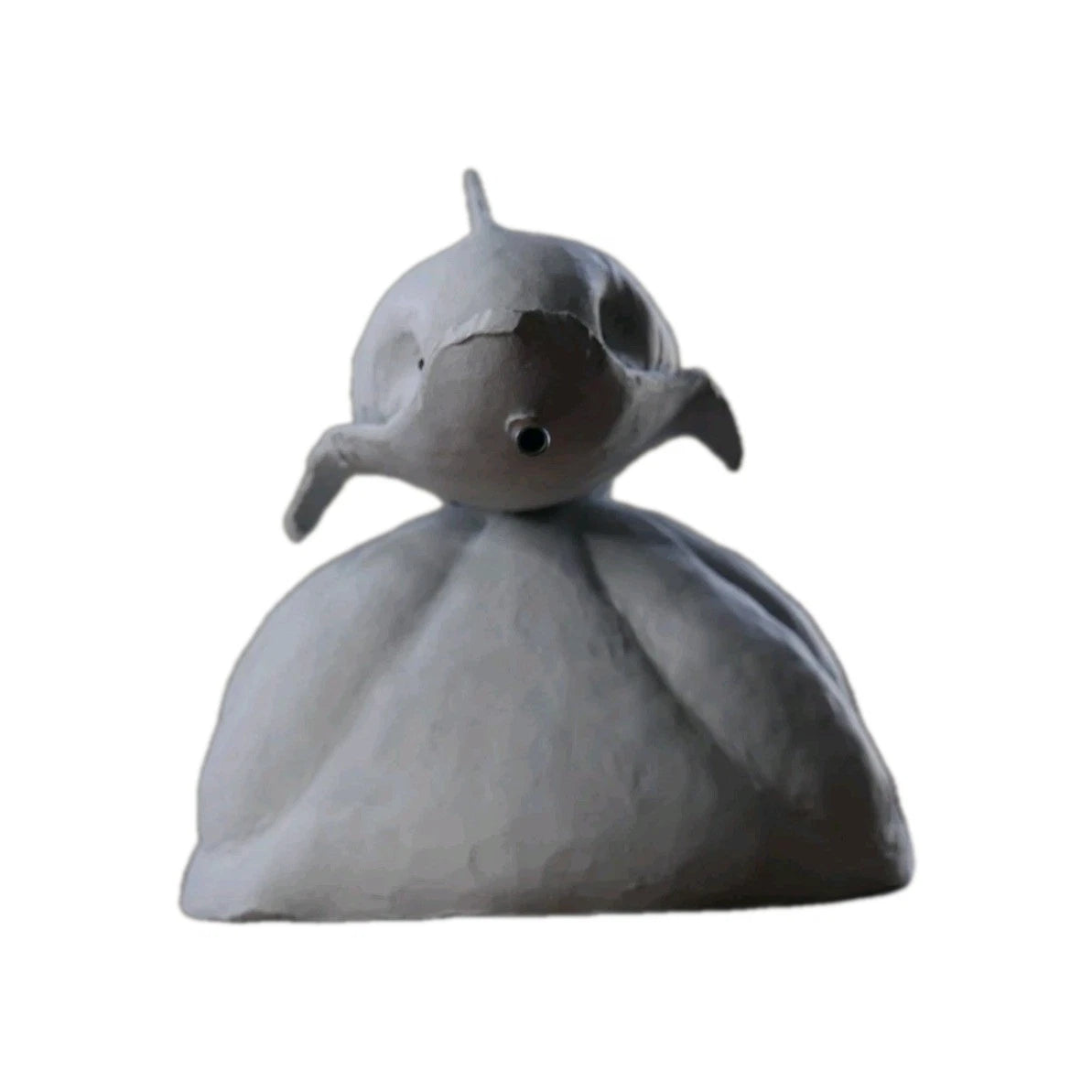 Vintage Pot Metal Dolphin Sculpture Statue/Garden Hose Water System Built In