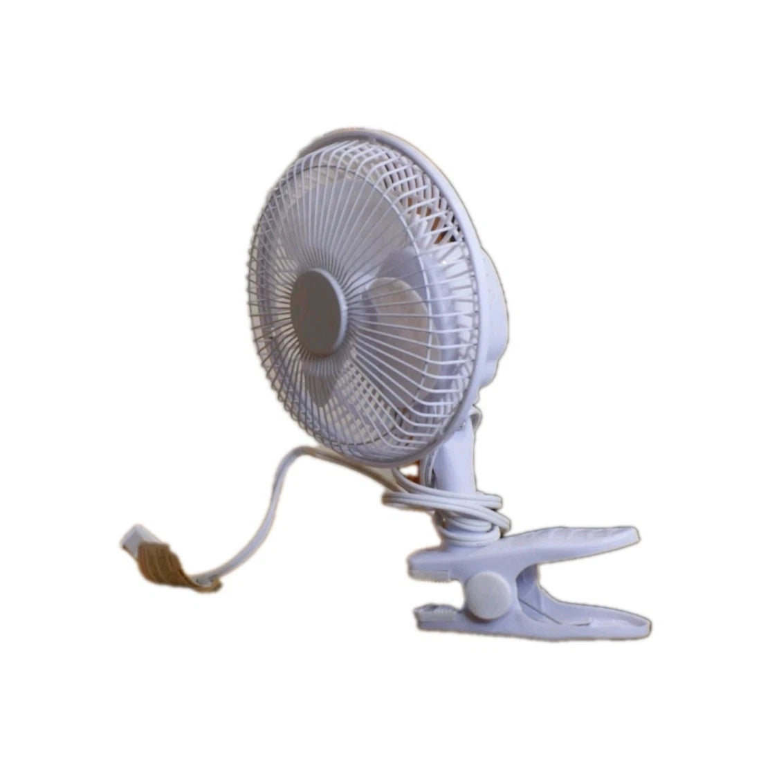 Intertek 6 inch Personal Clip-On Fan White
