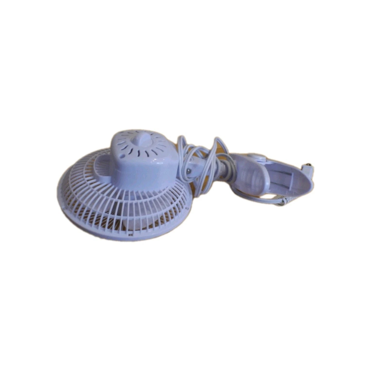 Intertek 6 inch Personal Clip-On Fan White