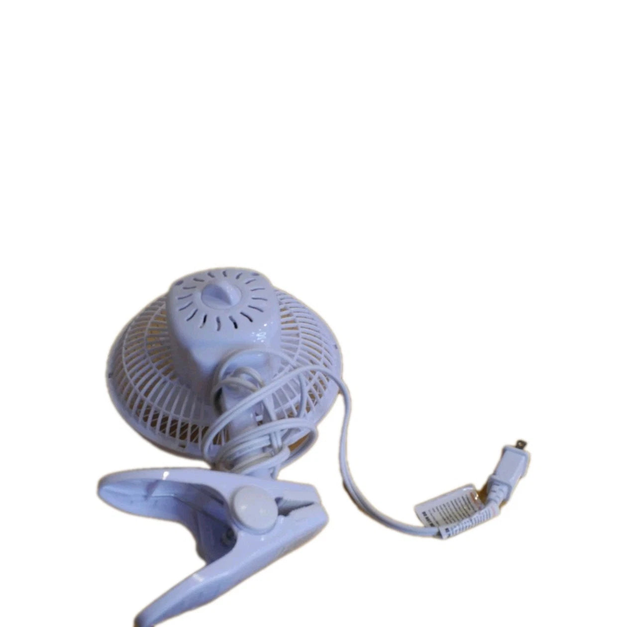 Intertek 6 inch Personal Clip-On Fan White