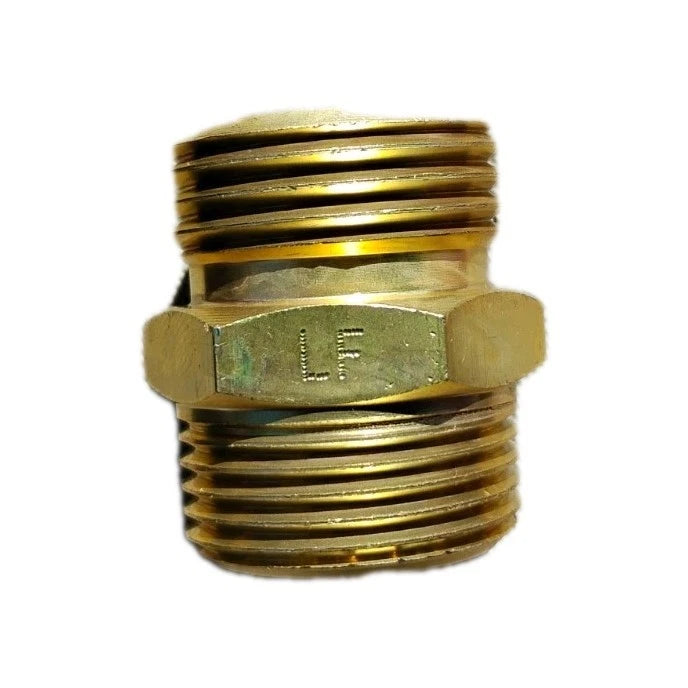 IPS LF Brass Hex Bushing, 3/4" NPT Male to 3/4" NPT Male Thread