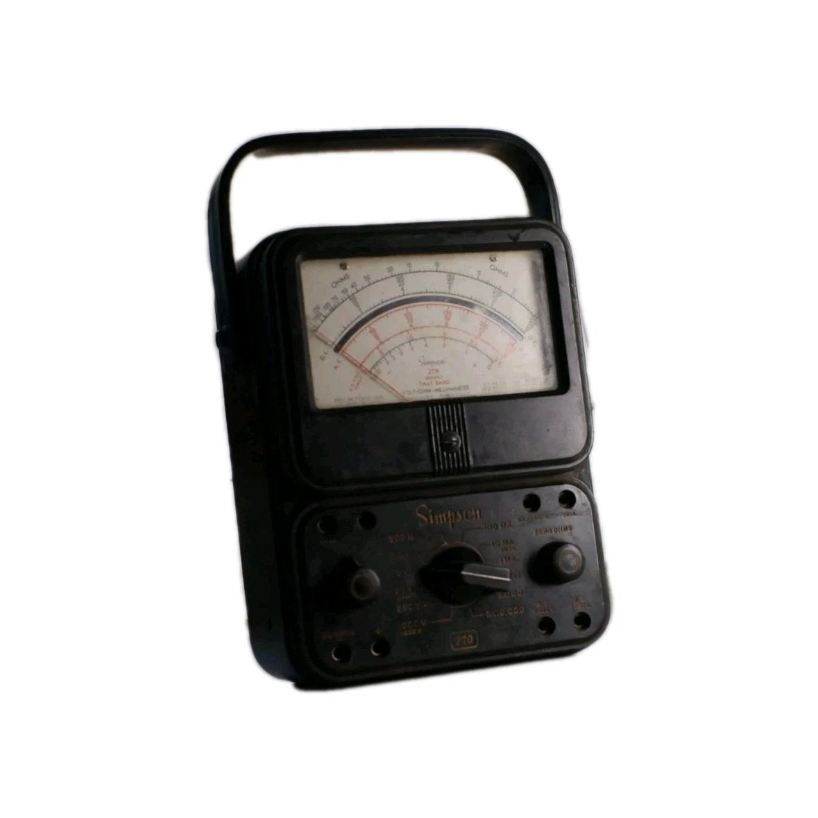 Simpson Series 3 Model 270  Volt-Ohm-Milliammeter Meter Tested!